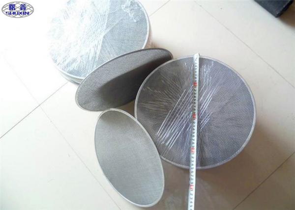 Quality Square Stainless Steel Wire Cloth Discs Double Sintered For Acid / Alkaline for sale