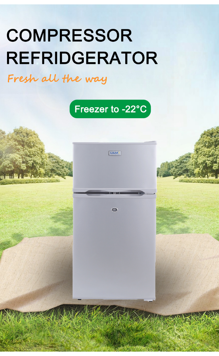 Car Fitment LEAPCOOL Dc 12v Compressor Portable Refrigerator for 12v Travel Fridge Sale