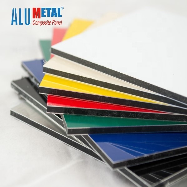 4mm 1250mm Plastic Aluminum Composite Sheet Material Panels Spectrum AA3003