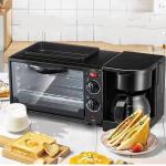 9L Electric Oven Coffee Machine Frying Pan-Three-in-One Breakfast Kitchen