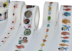 China Custom Printed CMYK Waterproof Glitter Washi Tape Manufacturer wholesale