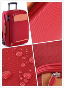 China FDY 420D polyester fabric with PVC backing waterproof for bags wholesale