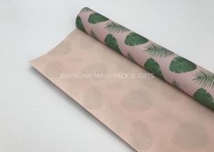 China Xmas Pink Wrapping Paper Roll , Patterned Luxury Christmas Gift Wrapping Paper wholesale