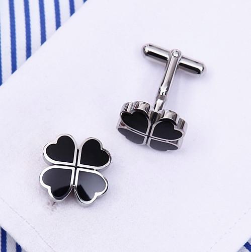 High Quality Fashin Classic Stainless Steel Men's Cuff Links Cuff Buttons LCF280