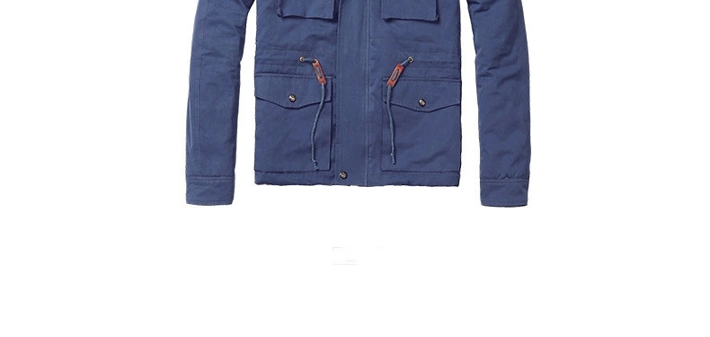 Stylish wholesale blank casual mens cotton cargo jacket made in china