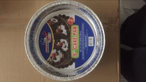 China 99.7% Pure Aluminum Foil Pans Tray For Baking Customized Shape Silver Color wholesale