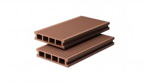 China 2200mm 150 X 30 Hollow Composite Decking Eco Friendly Double Sided Decking Boards on sale