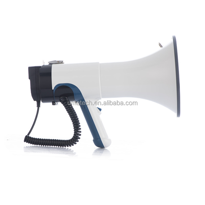 Plastic Cabinet Material Portable Megaphone Battery Active and Long-Lasting