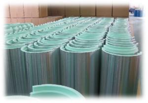 China Green Color PIR Insulation Board , Polyisocyanurate Rigid Board Heat Insulation wholesale