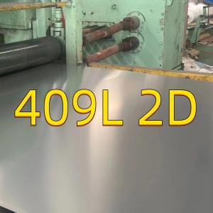 China Cold Rolled SUS409L DIN1.4512 Stainless Steel Sheet 0.3-10.0mm SS 409L Sheets wholesale