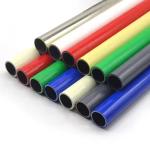 Diameter 28mm Colourful PE / ABS Coated Kaizen Steel Lean Pipe / Tube For