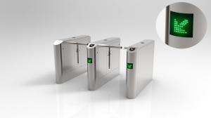 China CF238FLG-YTZ Drop Arm Turnstile 24V DC Brushless Motor For Amusement Park wholesale