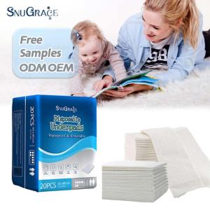 China Freely Samples Offered Disposable Underpad for Elderly Adult Bed Pads wholesale