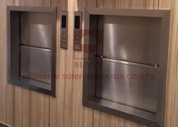 Factory Dumbwaiter Lift Residential Kitchen Food Elevator 0.4m/S With Emergency