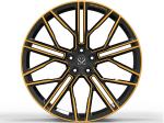 Bmw X5 Black And Bronze 17inch 1 Piece Forged Wheels High End Design Alloy
