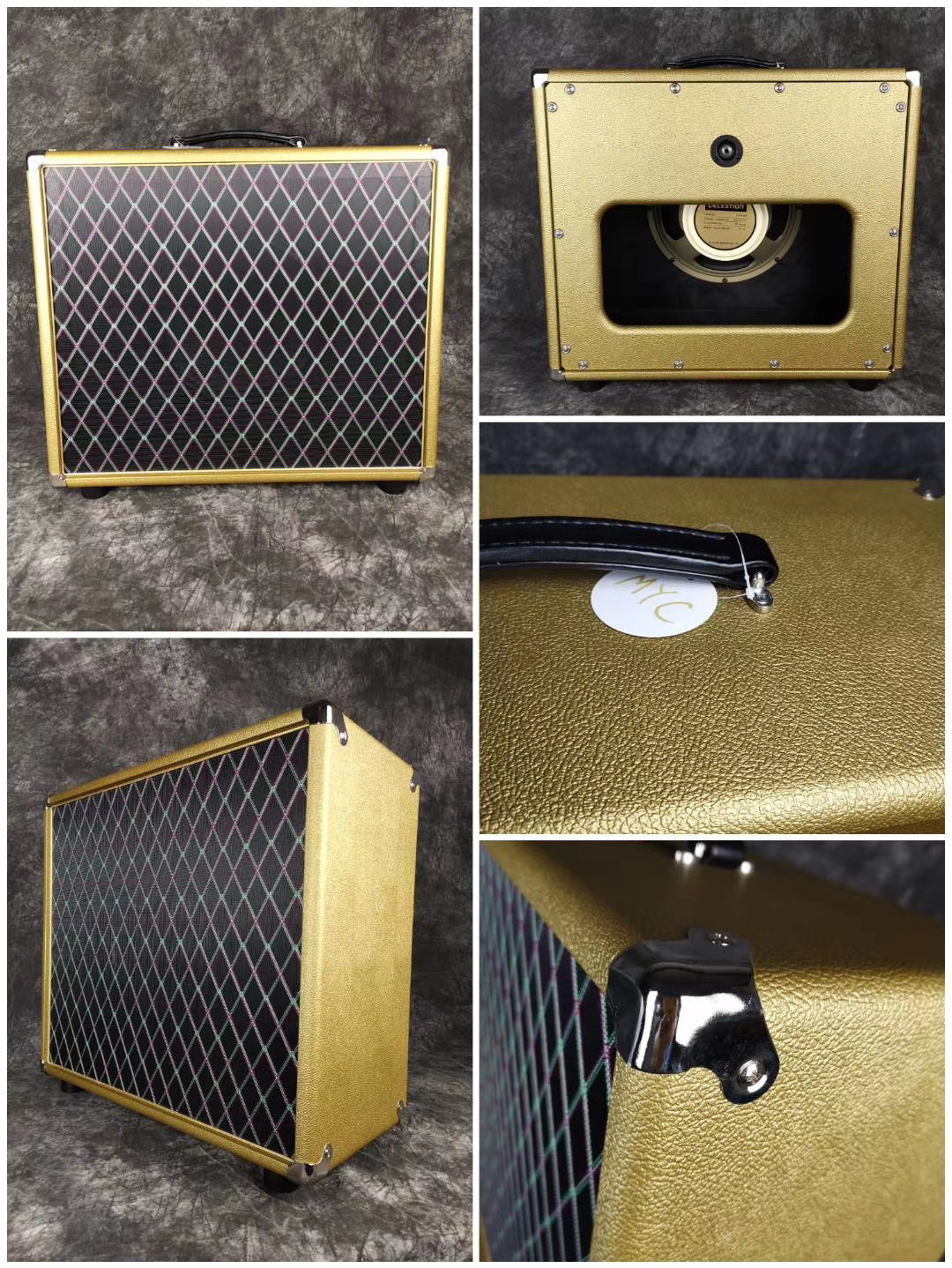 Custom Grand Guitar Bass Amplifier Speaker Cabinet with Kinds Tolex and Speaker Option