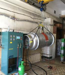 China R410a Freon Filling Station Car Ac Gas Filling Refrigerant Charging Machine wholesale