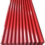 Angled Shape Color Coated Steel Roof Sheet