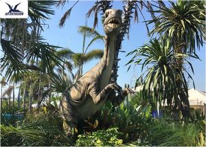 China Interactive Dinosaur Models Ornament For Parks / Shopping Malls Fire Resistance wholesale