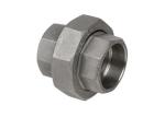 Socketwelded Union Pipe Stainless Steel Tube Fittings , Threaded Socket Weld