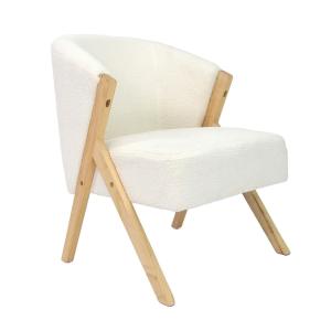 China Customizable Solid Wood Leisure Chair Nordic Design for Comfortable Living Room wholesale