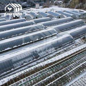 China 4mm Glass Greenhouse Utilizing Solar Heat For Optimal Light Transmission wholesale