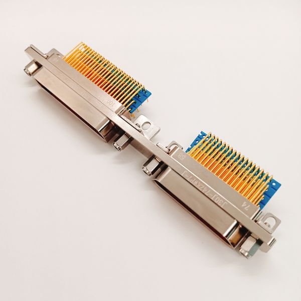 J30J Micro Rectangular Connector with Metal Body Precision Twist Pins and 9-144 Pins PCB Mount