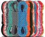White Braided Polyester Rope Chemical Resistance Customized Length
