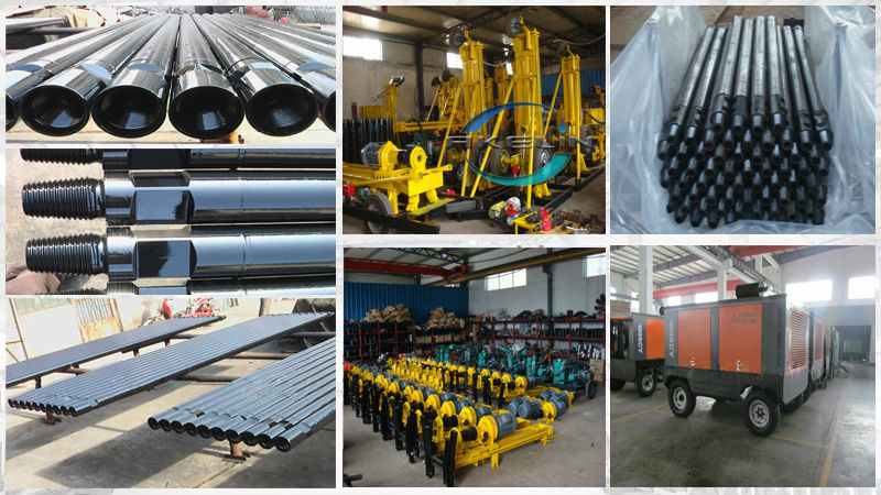 Portable pneumatic drilling rig, AKL-150D ground hole drilling machines