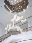 Hotel Lobby Chandelier Angel Wings Wings Artistic Modeling Villa Pick Empty Hall