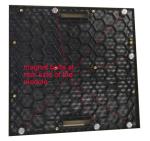 P2.5 Front Service LED Display 640x640mm Cabinet With Magnet Full Colors