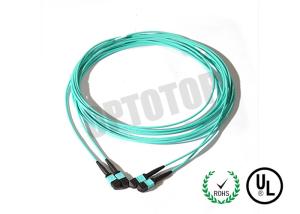 China Male To Male Multimode MPO Trunk Cable OM 1 For CATV / EDFA / FTTH wholesale