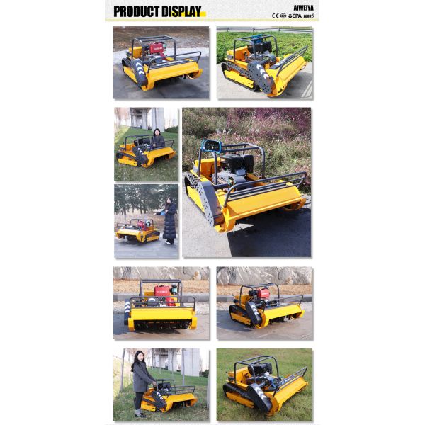 Durable Flail Mower for Efficient Vegetation Control, Adjustable Cutting Depth, User-Friendly Design, Safe to Operate