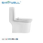 ceramic one piece toilet Popular sanitary ware bowl for bathroom SWM8610 Rimless