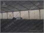 Durable 2500 Sqm Large Clear Span Tents , Logistics Outdoor Warehouse Tents