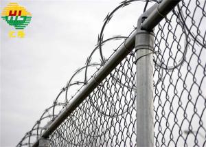 China Galvanized ASTM Security Concertina Barbed Wire Anti Climb 500mm Cbt-60 wholesale
