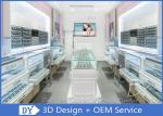 Exquisite Store Jewelry Display Cases Non - Toxic Wood Veneer With Lacquer
