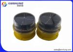 Solar Powered Aircraft Warning Light On Towers Vibrations And UV Protection