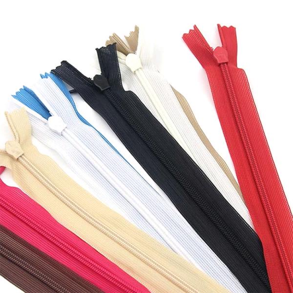nylon zipper no.5 plastic zipper #8 Customized thick zipper