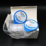 75.5mm Die Cut Foil Lidding VMPET Yogurt Lids Recyclable Anti Acid