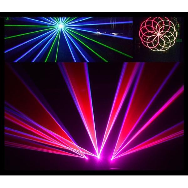 Full Color 1w Rgb Animation Laser Light With Semiconductor Laser Generator