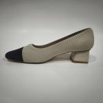 Comfortable Slip On Chunky Heel Spring / Summer Womens Heels