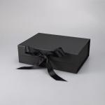 Custom Print Clamshell Magnetic Kraft Gift Box Book Shaped Chocolate Box 23*17