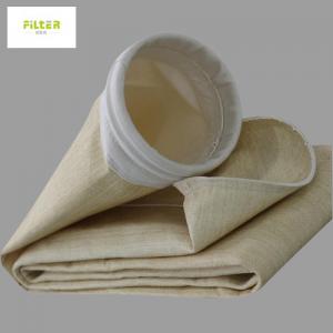 China Nomex Dust Filter Bag With Stainless Steel Frame 2.0mm Thickness wholesale