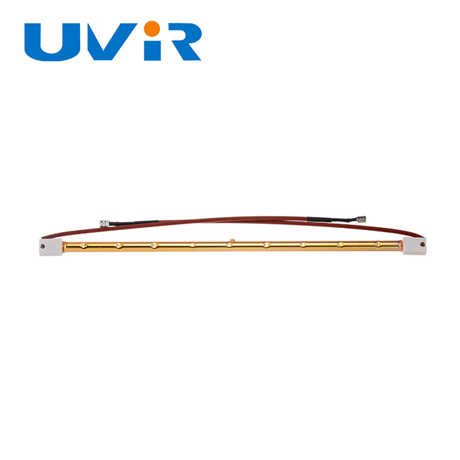 SK15 2000W Helen Lamp Gold Coating Tubes Quartz Infrared Heater Replacement Bulbs