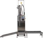 50-300L chemical liquid filling machine Weigh Based Liquid Filling Machine semi