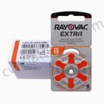 RAYOVAC PR48 A13 Extra Zinc Air Battery 1.45V for BTE CIC RIC OE Hearing Aids