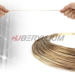 Alloy M25 Leaded Copper Beryllium Wires For Contact Bridges High Strength ASTM