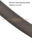 M42 8% Cobalt Bandsaw Blade 1400mm x13 x14T For Cutting Both Wood and Steel