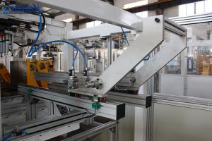 China Six Heads Double Station Blow Moulding Machine For 500ML - 1L Pesticide Bottles wholesale